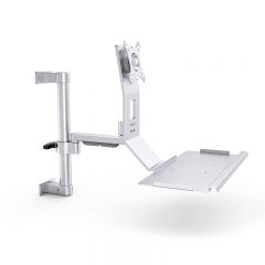 一体化壁挂式电脑液晶显示器支架键盘托 LJ-BYE01